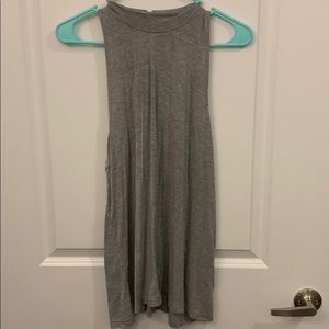 Long Grey Tank